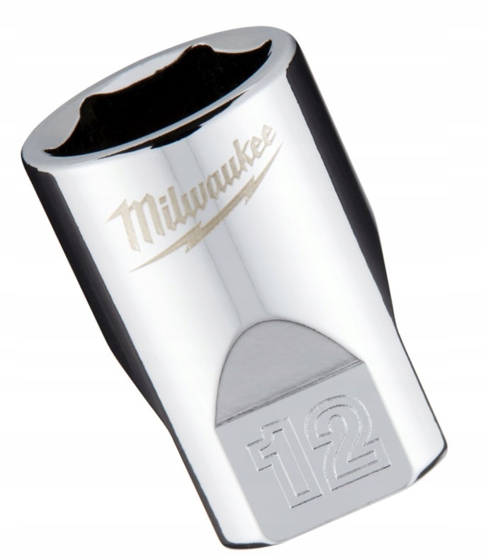 

Milwaukee Nasadka 1/4" Krótka 12mm Chr 6-kat