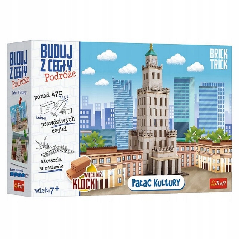 

Brick Trick Buduj z cegły Klocki Pałac Kultury