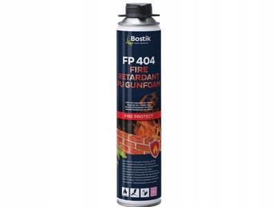 Piana ogniochronna pistoletowa Bostik Fp 404 750 ml Zestaw 12 szt. Ppoż