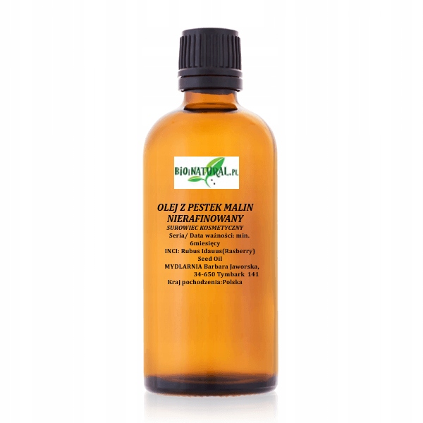 

Olej z Pestek Malin 50 ml - nierafinowany