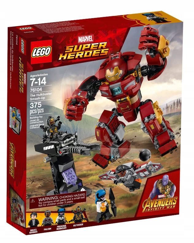 

Lego Heroes 76104 Walka w Hulkbusterze