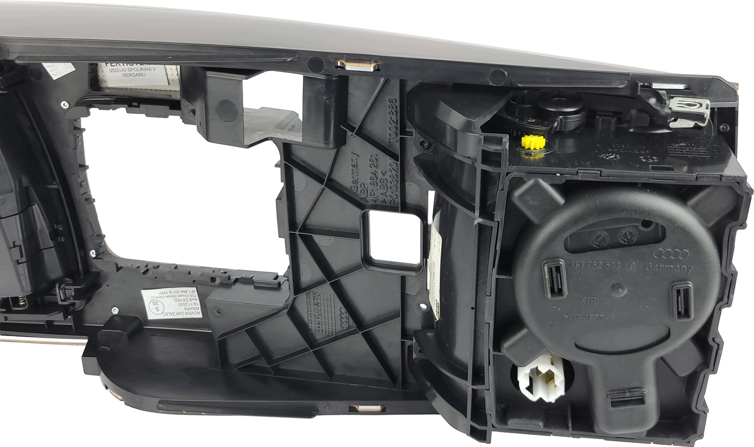 AUDI A6 C6 PANEL MMI mitte TUNEL DEKOR Holz 1WV