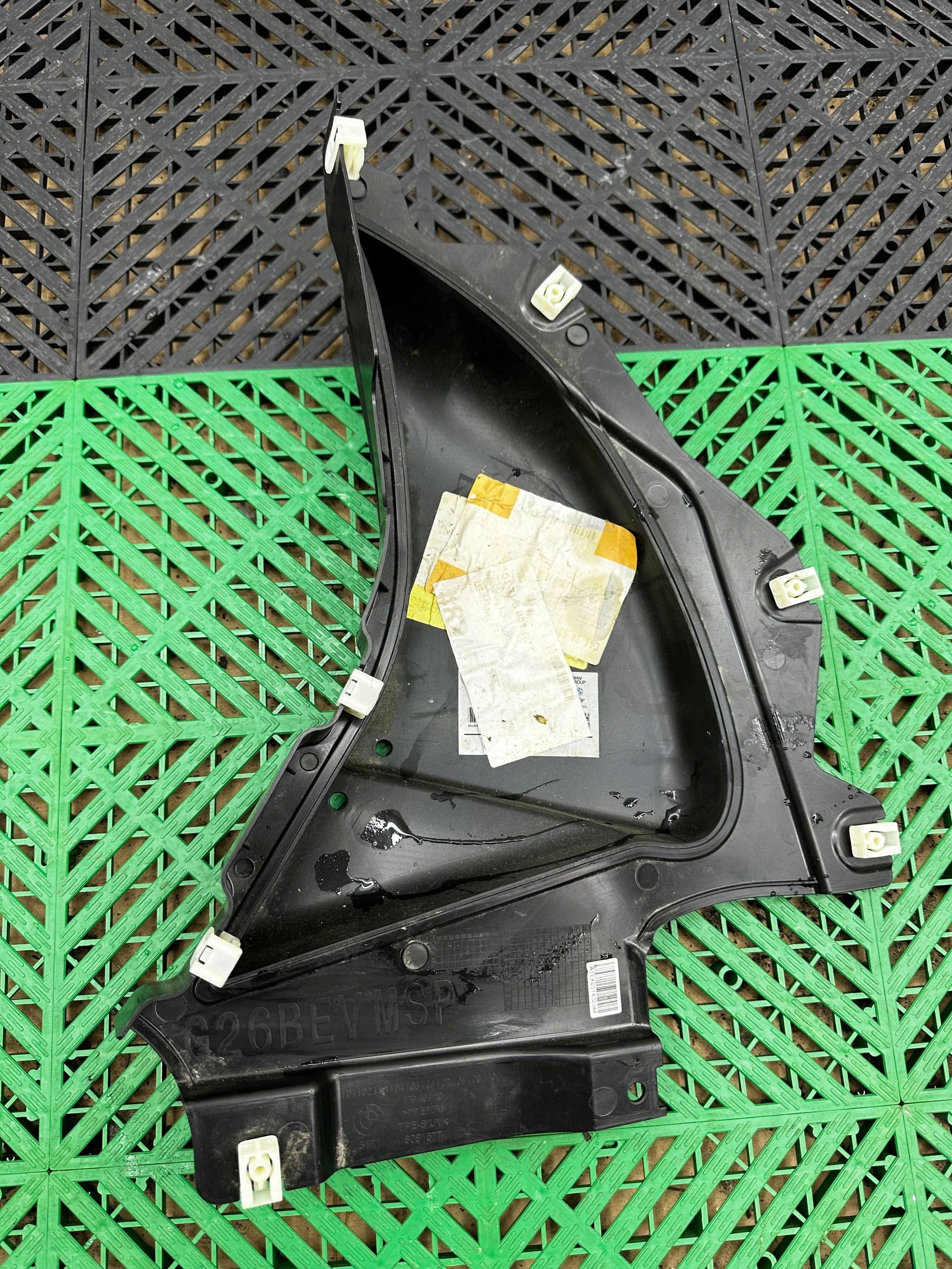 mudguard front BMW i4 4 G26 M PAKIET 8081677