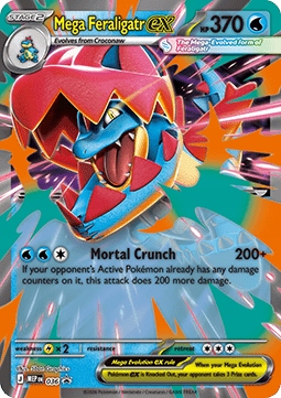 Mega Feraligatr ex (MEP 036)