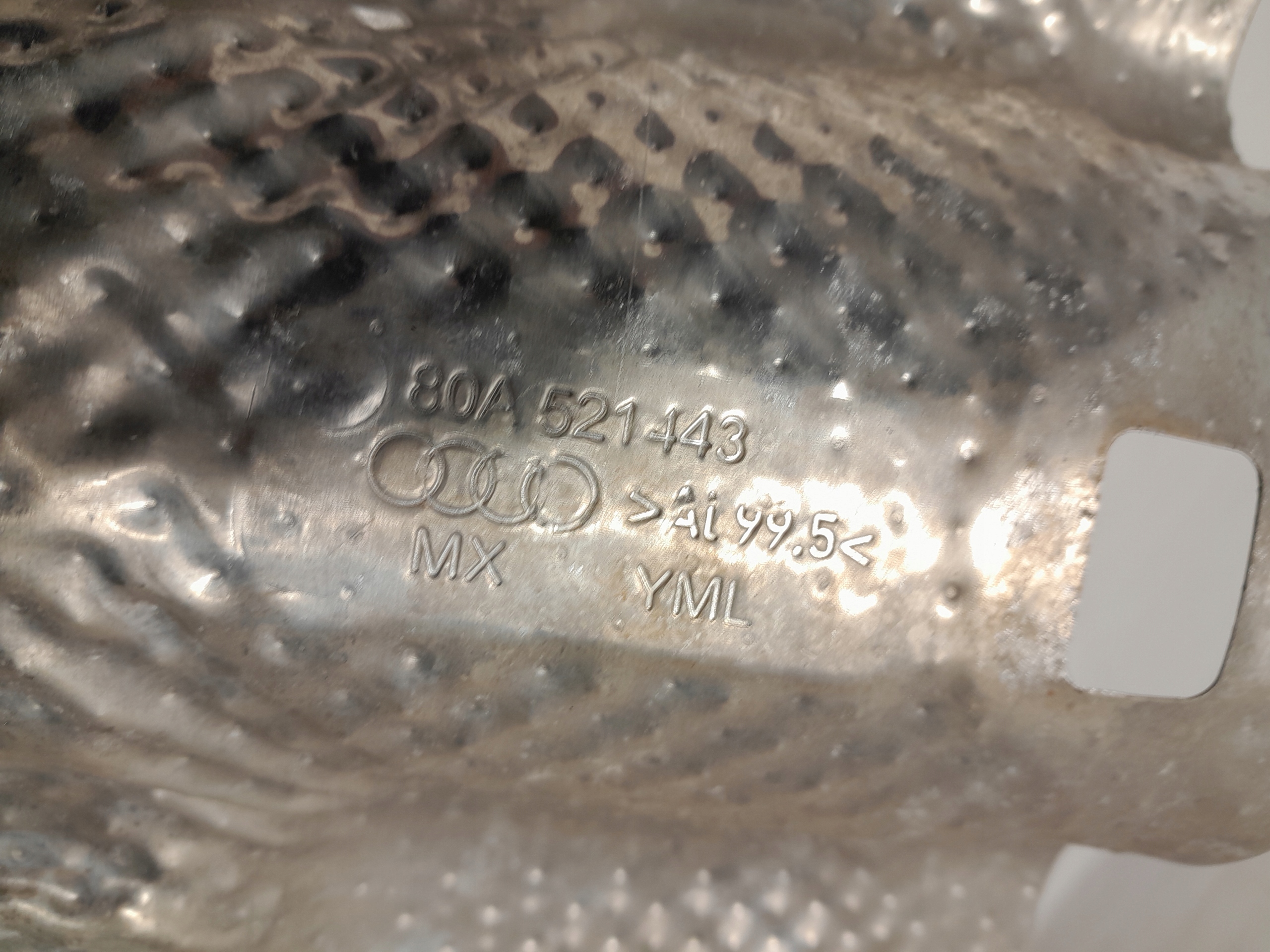 AUDI Q5 80A Blende Abdeckung TERMICZNA 80A521443