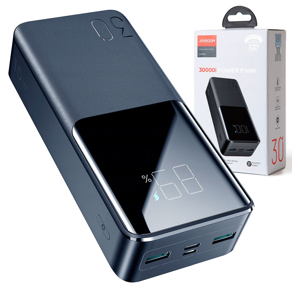 

Joyroom Power Bank 2x Usb 15W 30000 mAh