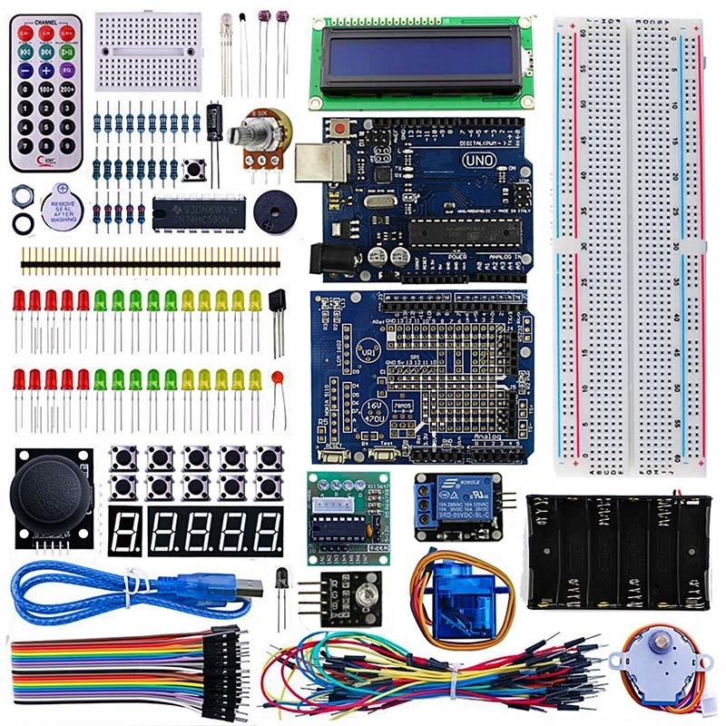 Startovací sada XXL Kompatibilní s Arduino Kit Uno R3 Uno CH340 Vzdělávací