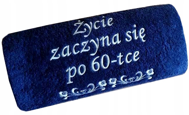 

na 60 Urodziny sześćdziesiątkę Ręcznik