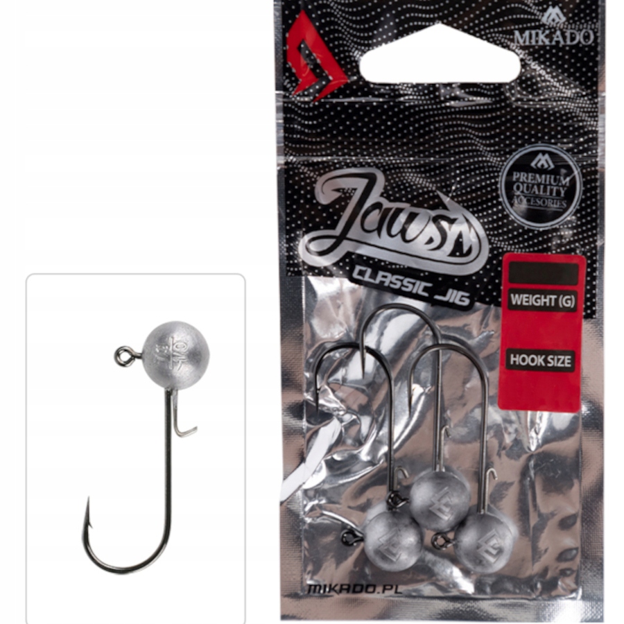 Główki jigowe jaws classic 5g/hak 3/0-op. 3 szt.