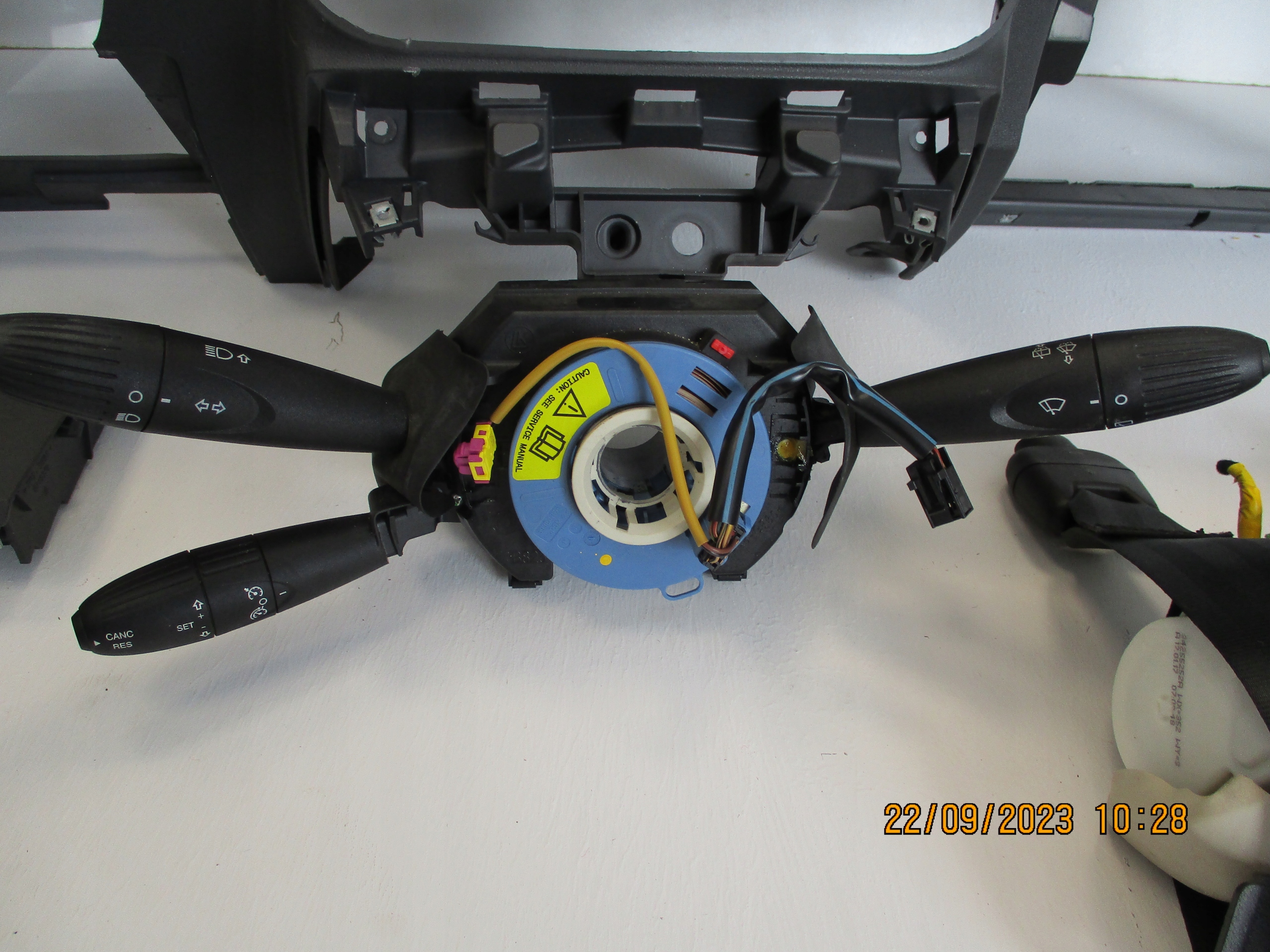 dashboard FIAT 500 LIFT black