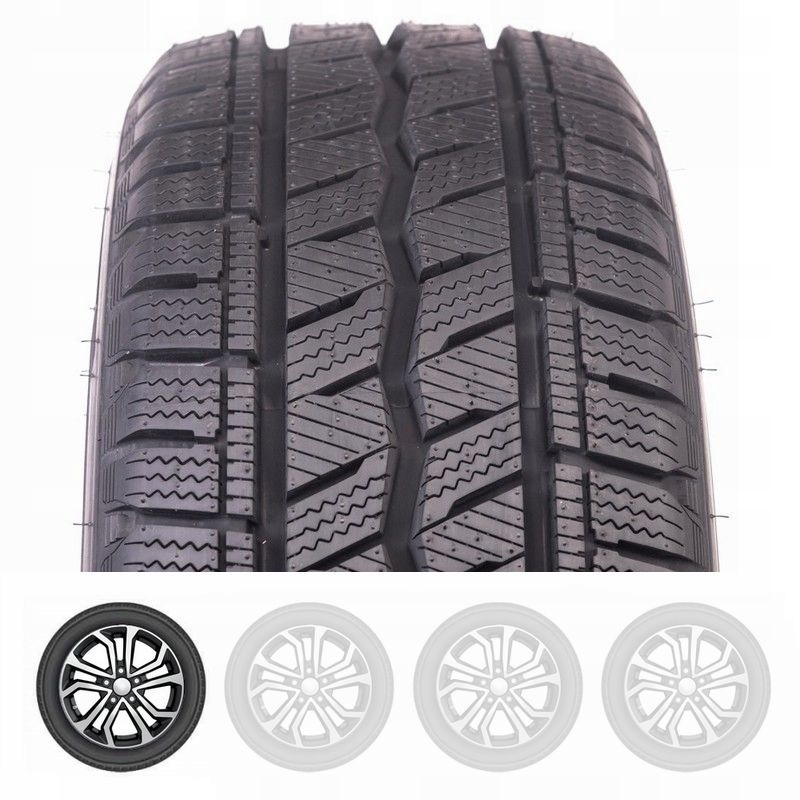1x зимняя шина 215 / 65r16c Hankook LV RW12