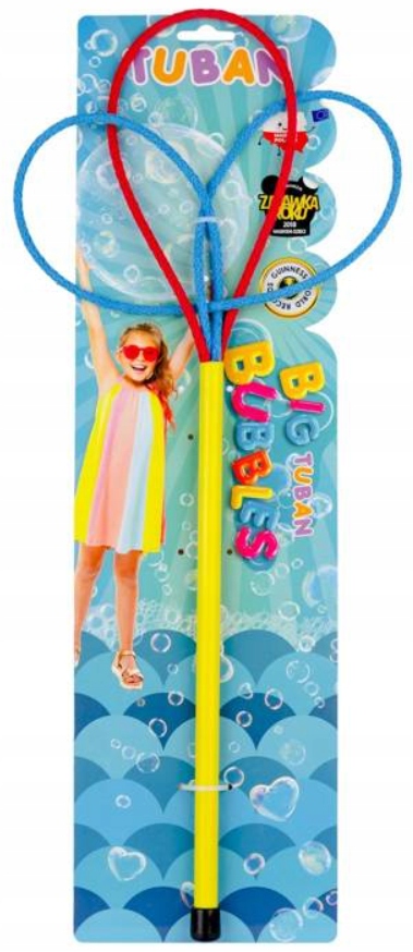 ZESTAW PŁYN BAŃKI MYDLANE 5L+OBRĘCZ PRO MULT MOTYL Marka Tuban