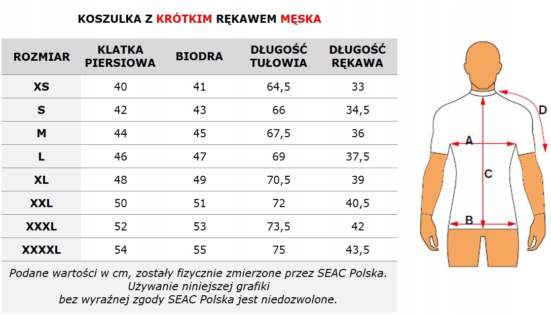 Koszulka UV męska rashguard SEAC T-SUN z krótkim rękawem czarna M Marka Seac