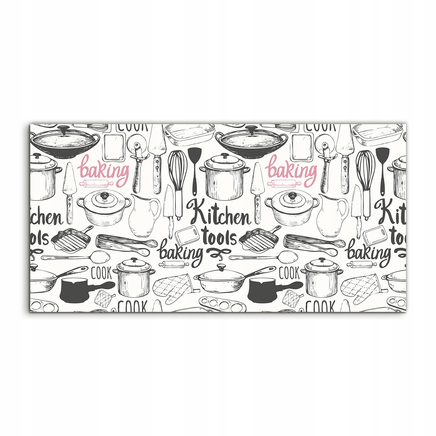 

Obraz akryl 100x50 ścienny Kuchnia Garnki Patelnie