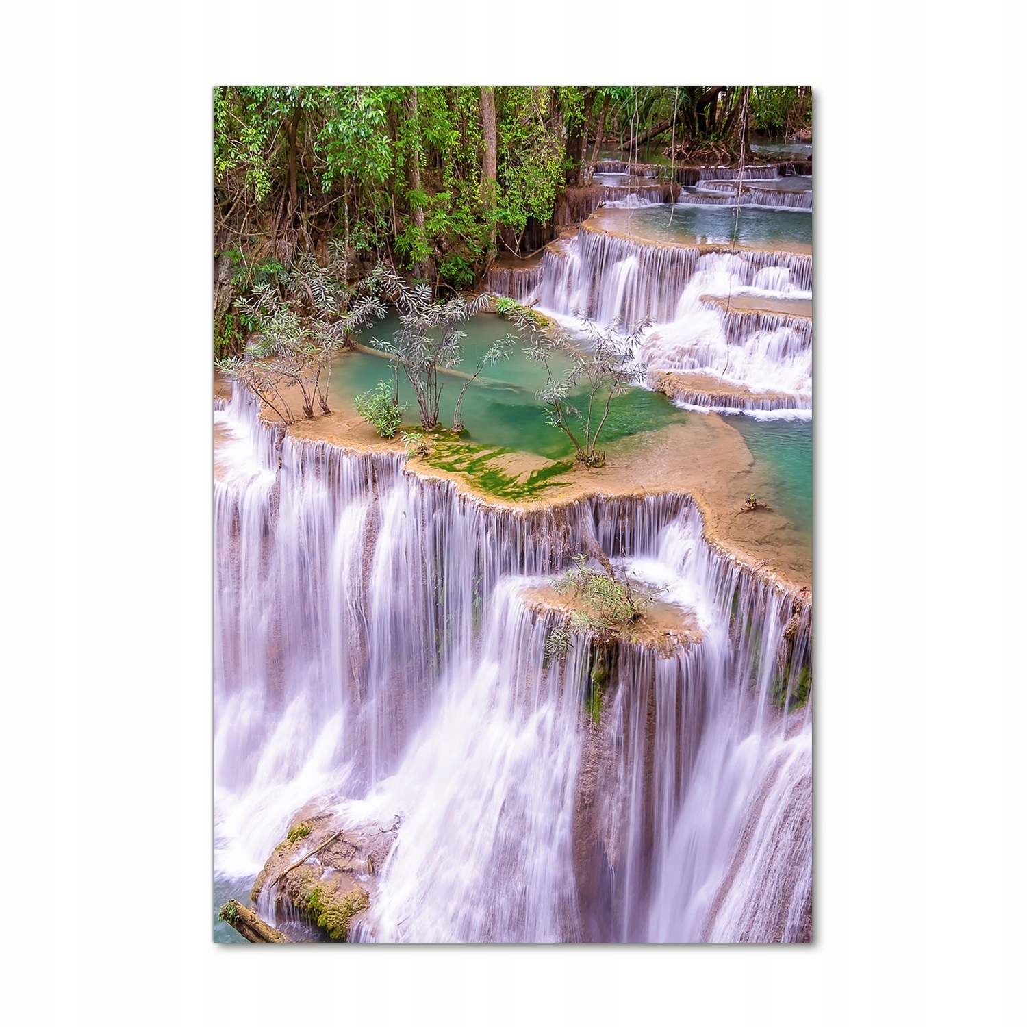Fotoobraz tvrzené sklo Vodopád 70x100 cm