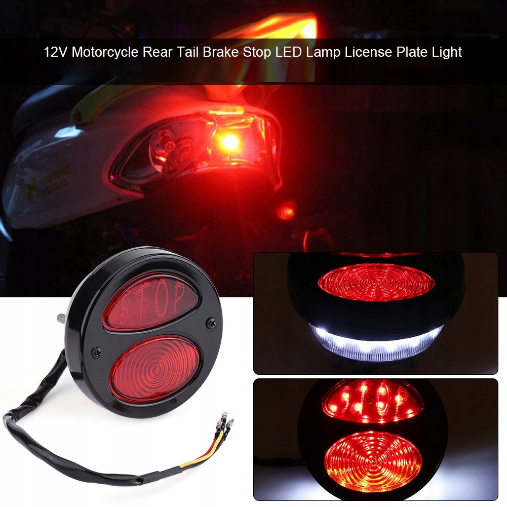 12V motocykl tylny hamulec Stop lampa LED EAN (GTIN) 6900471707085