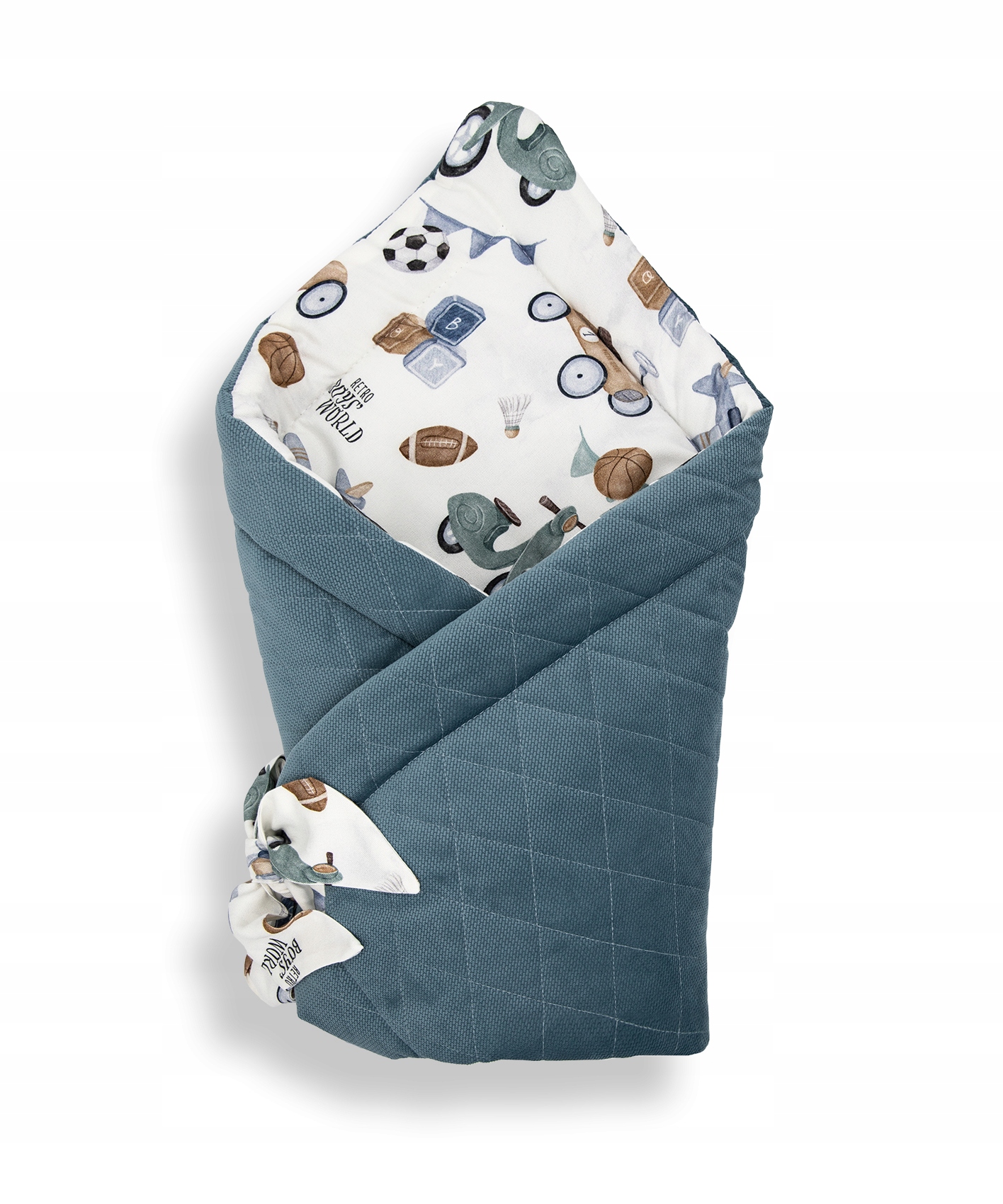 

Bambusowy Rożek Becik Niemowlęcy, Retro Boy, Lepre