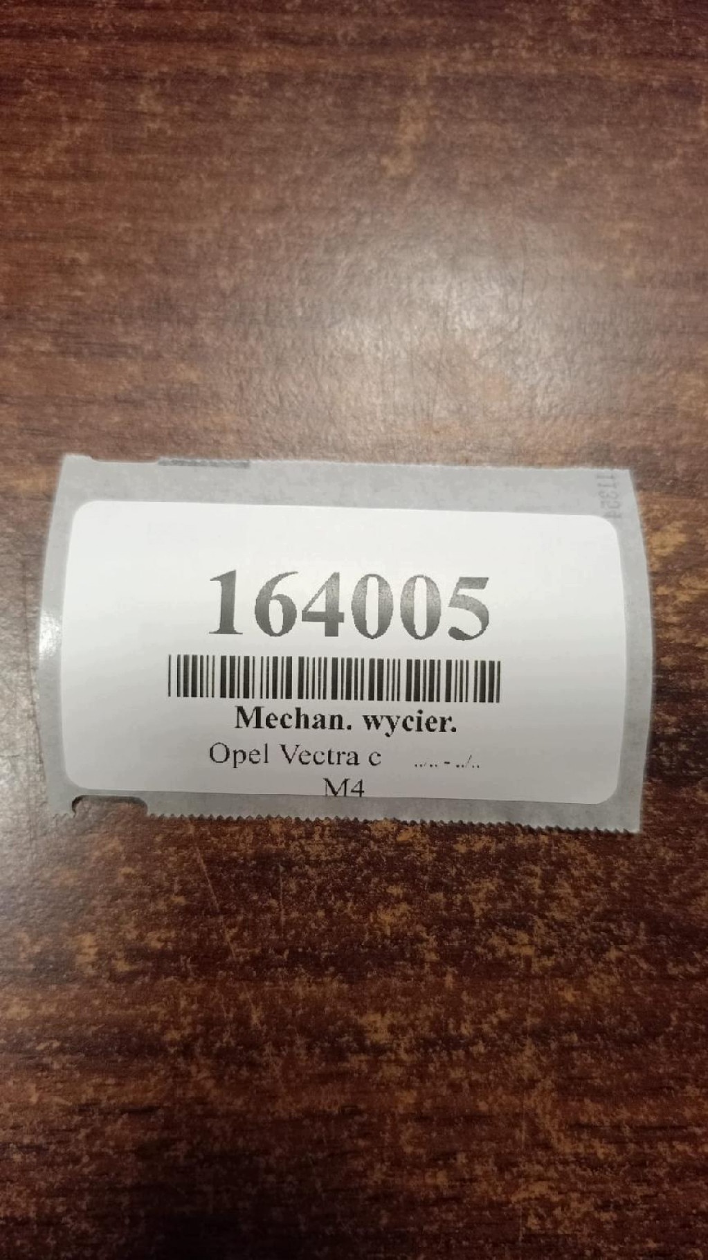 OPEL VECTRA C wiper mechanism front 23001355