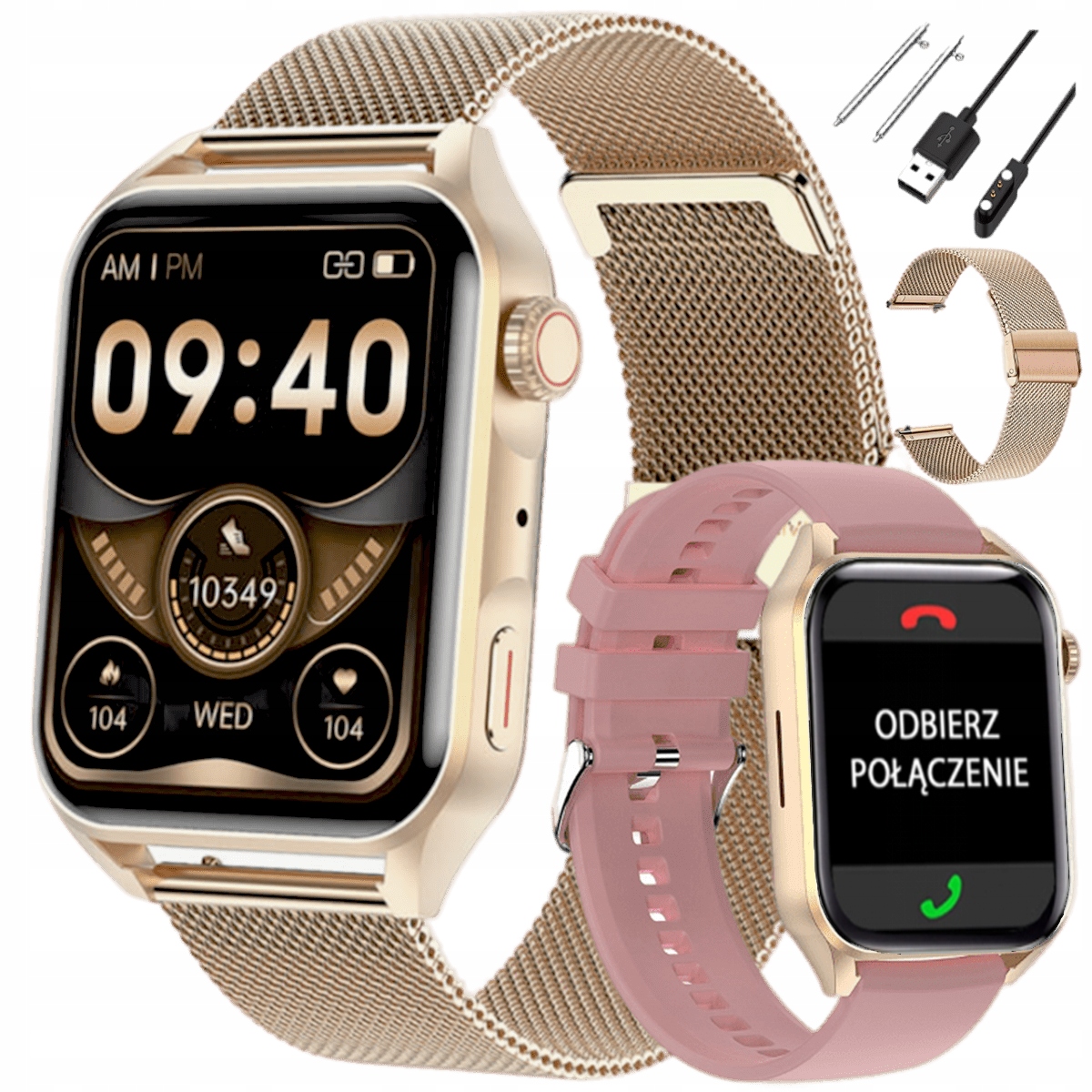 

Smartwatch Zegarek Damski Męski Wodoodporny Menupl