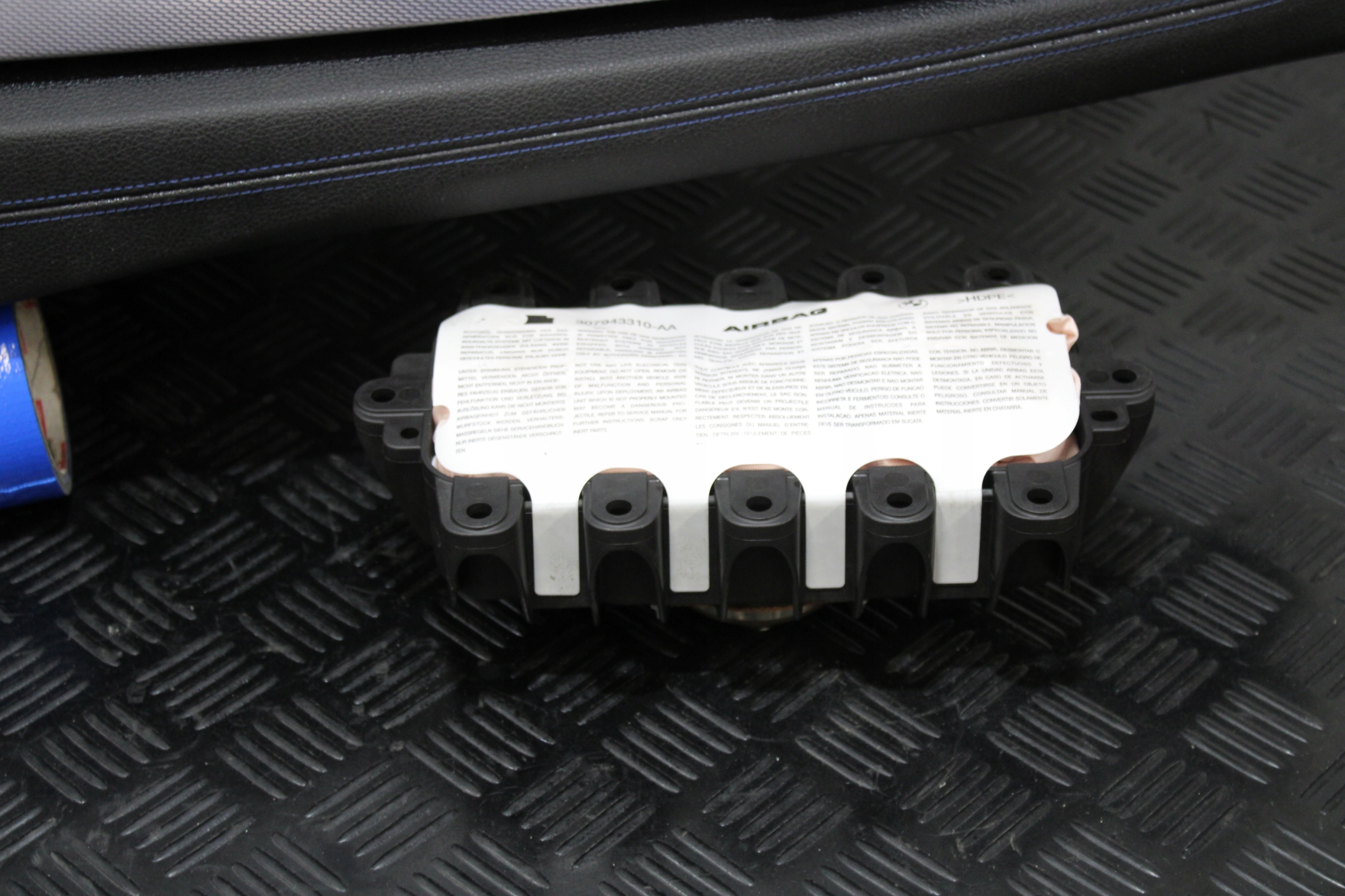 dashboard console airbag airbags BMW 2 F45 ACTIVE TOURER