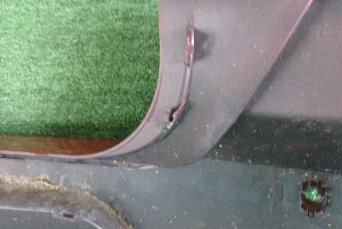 SEAT IBIZA V 17- bumper rear rear part