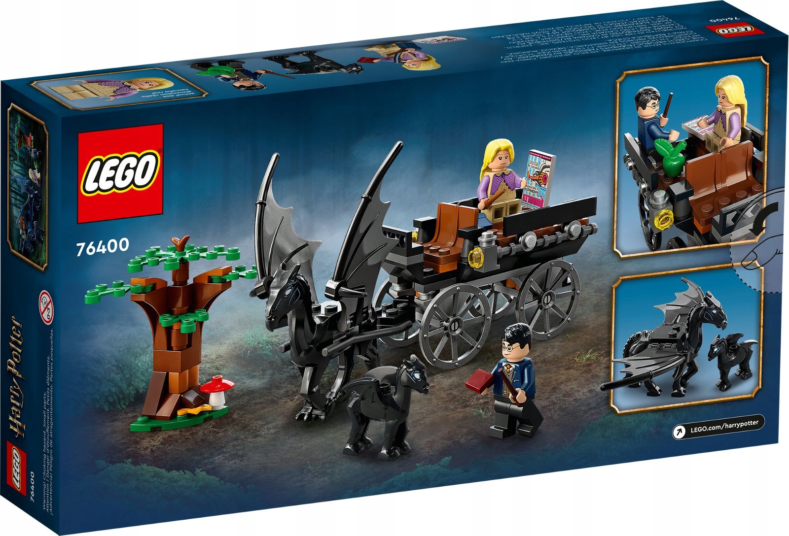 LEGO 76400 HARRY POTTER TESTRALE I KARETA Z HOGWAR Marka LEGO