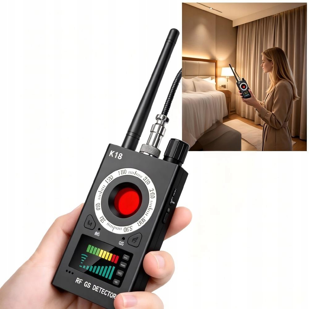 Detektor Gps Lokátorů Gsm Lte Odposlechů Detektor Wifi Kamer