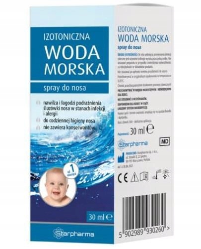 

Starpharma woda morska spray do nosa 30 ml