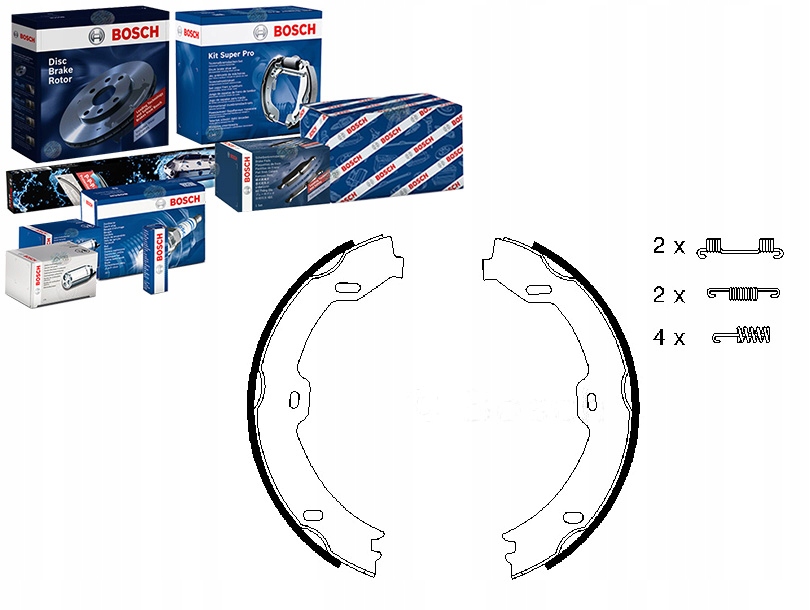 Sada Brzdových Čelistí Bosch 2304200320 A 30137