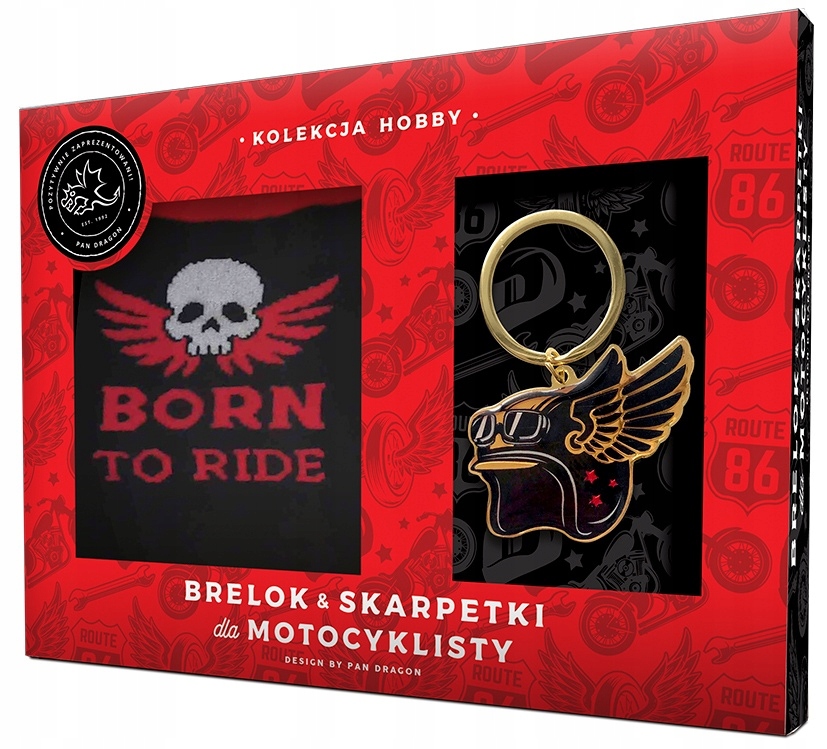 

Skarpety I Brelok Motocyklisty Na Święta