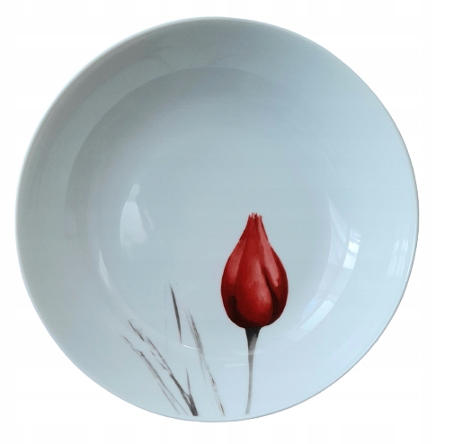 

Talerz głęboki 18 Roma tulipan dek.3830 Lubiana