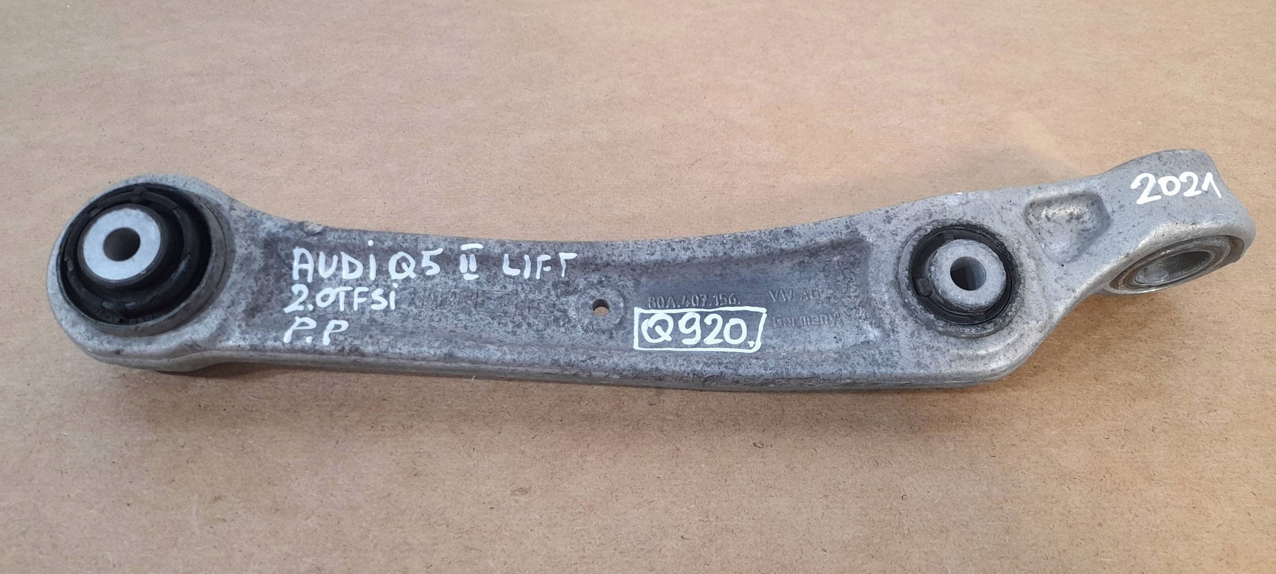 Audi Q5 SQ5 FY arm front right lower 80A407156 (Q920)