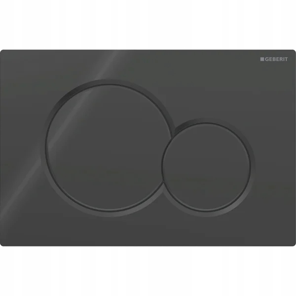 Geberit Splachovací Tlačítko Sigma 01 Černý Lesk
