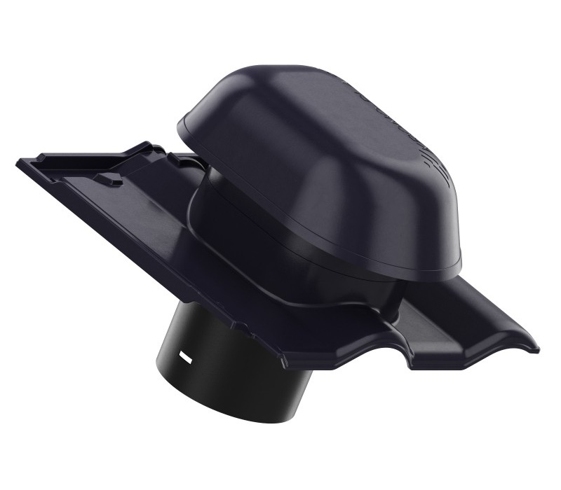 Odvětrání Alu 150 Tandem Černá Noc Angoba Kryst