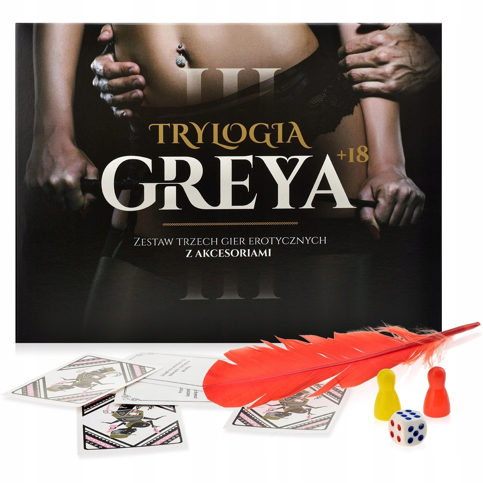 

Trylogia Greya Zestaw 3 Gier Erotycznych 18+