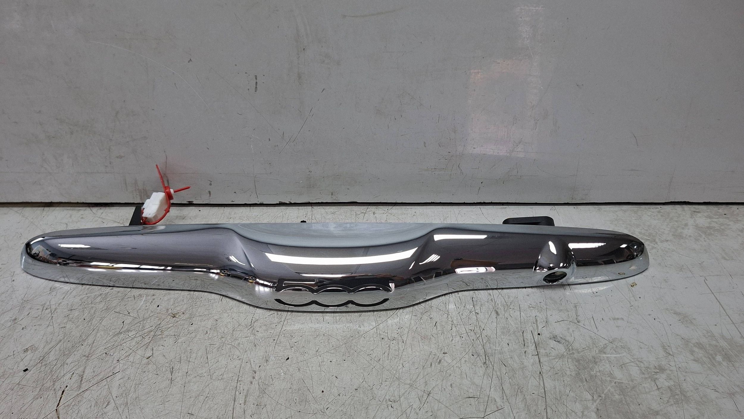 cap CHROM bonnet 735516207 FIAT 500 2007