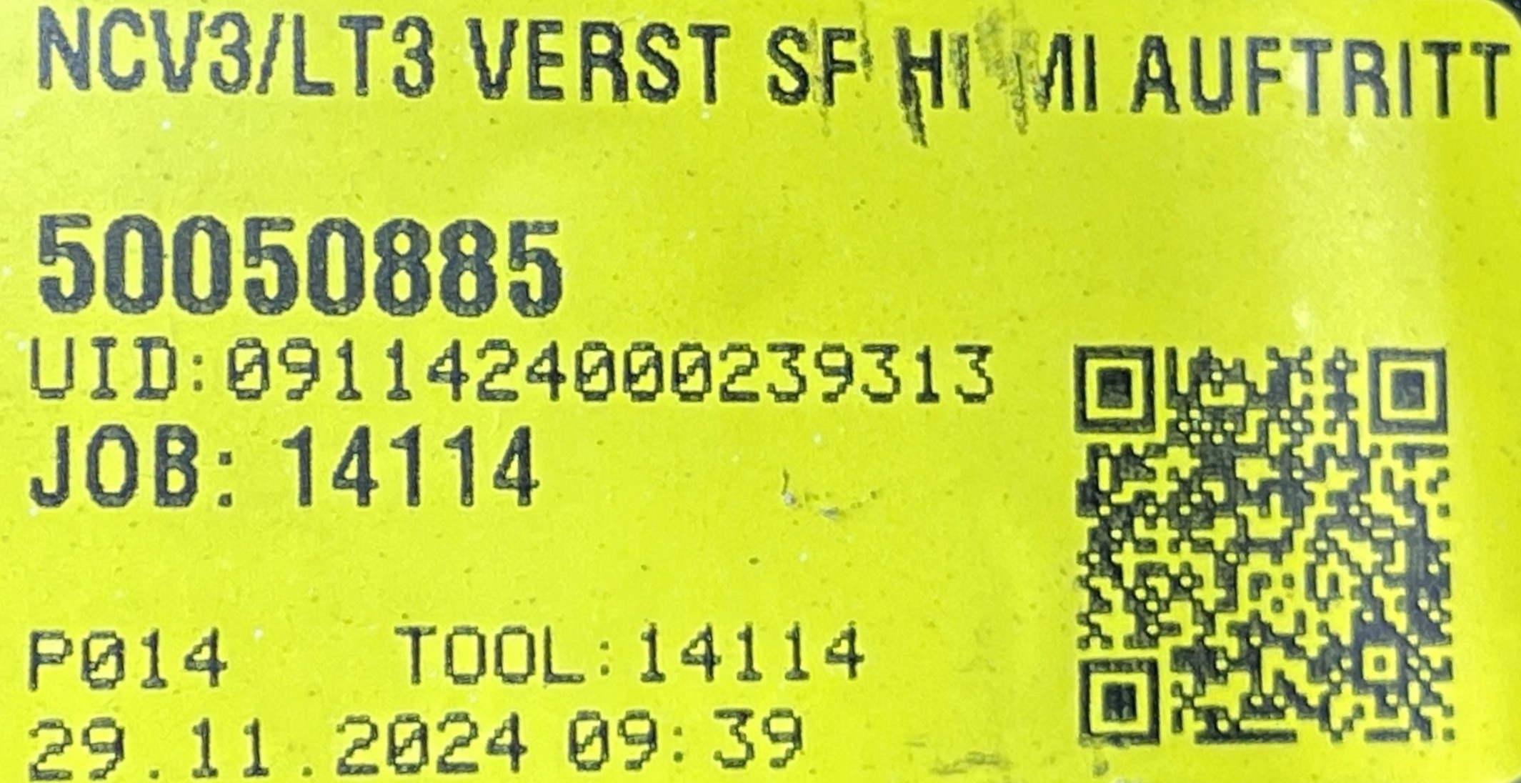 MERCEDES SPRINTER 906 VW CRAFTER support rear part sider DN14114 50050885