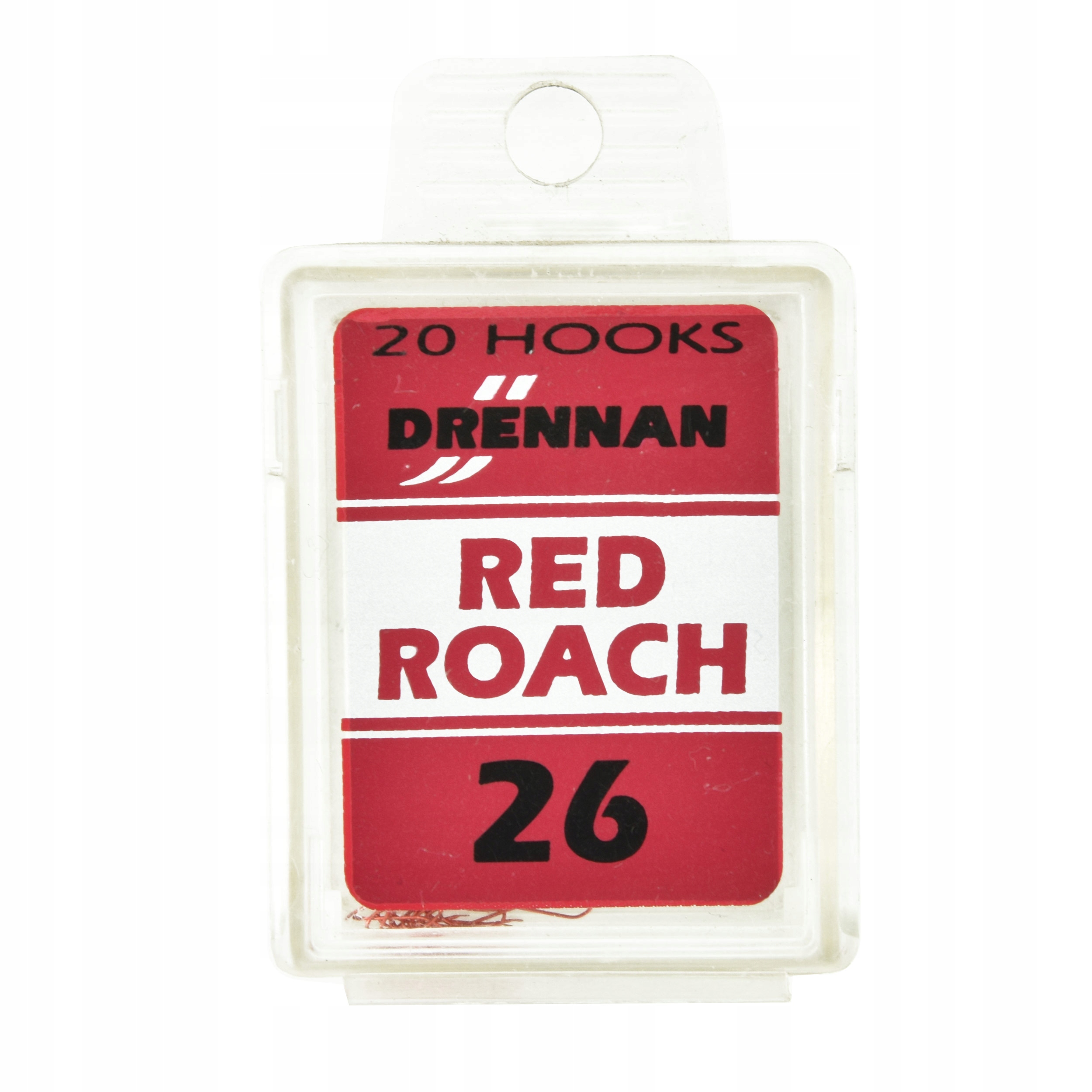Haki spławikowe Drennan Red Roach rozm.#26 20szt.idealny na ochotkę