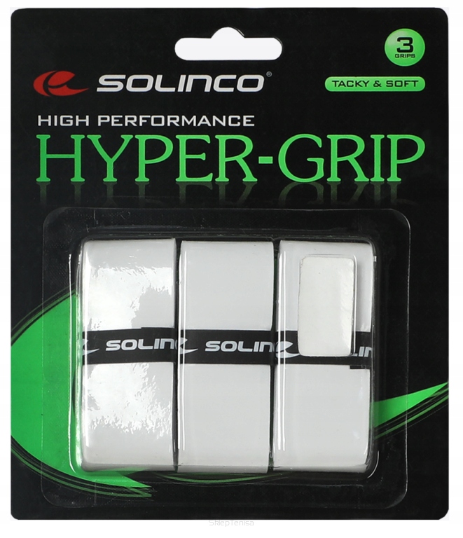Owijka wierzchnia Solinco Hyper Grip 3P białe