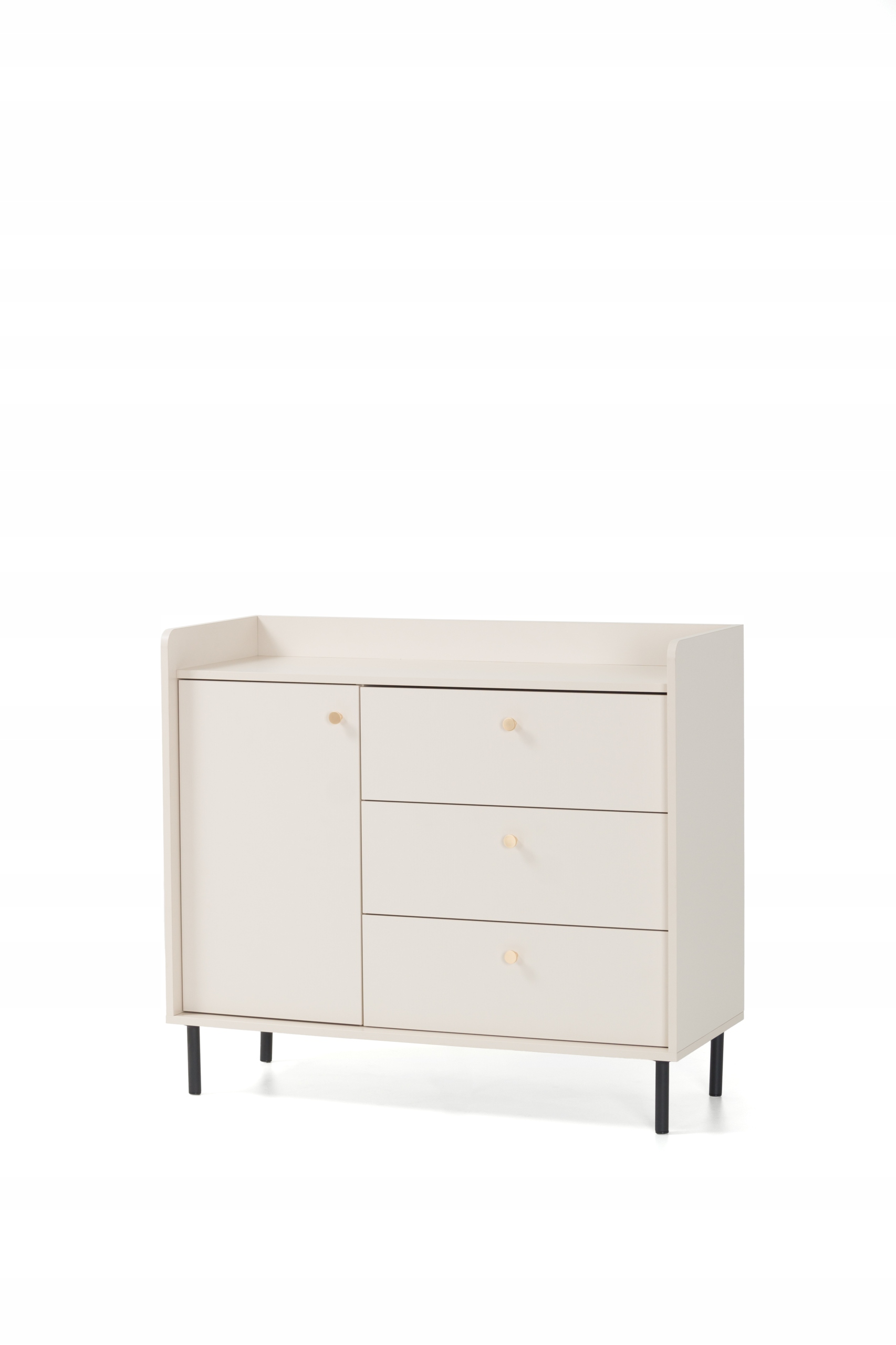 Komoda Astrea 103,5 cm do obývacího pokoje, ložnice, odstíny béžové