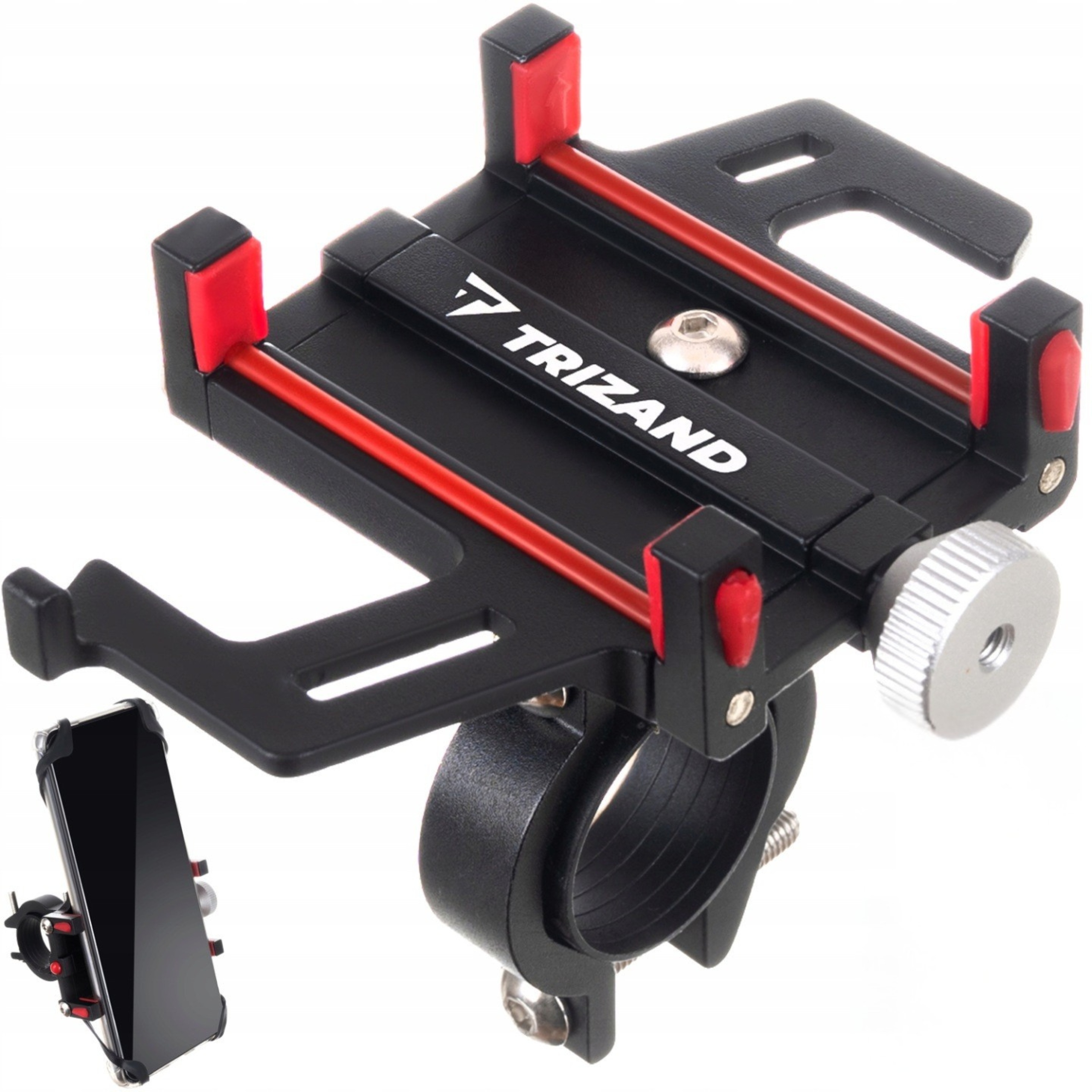 МОТОЦИКЛ ВЕЛОСИПЕД ДЕРЖАТЕЛЬ ДЛЯ ТЕЛЕФОНА РУЛЬ ВЕЛОСИПЕДА СИЛЬНЫЙ АЛЮМИНИЙ