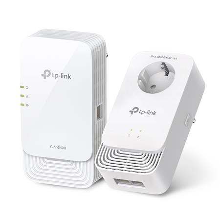 TP-Link PGW2440 Kit Sada powerline adaptéru a zásuvky G.hn2400 s Wi-Fi 6 Ax