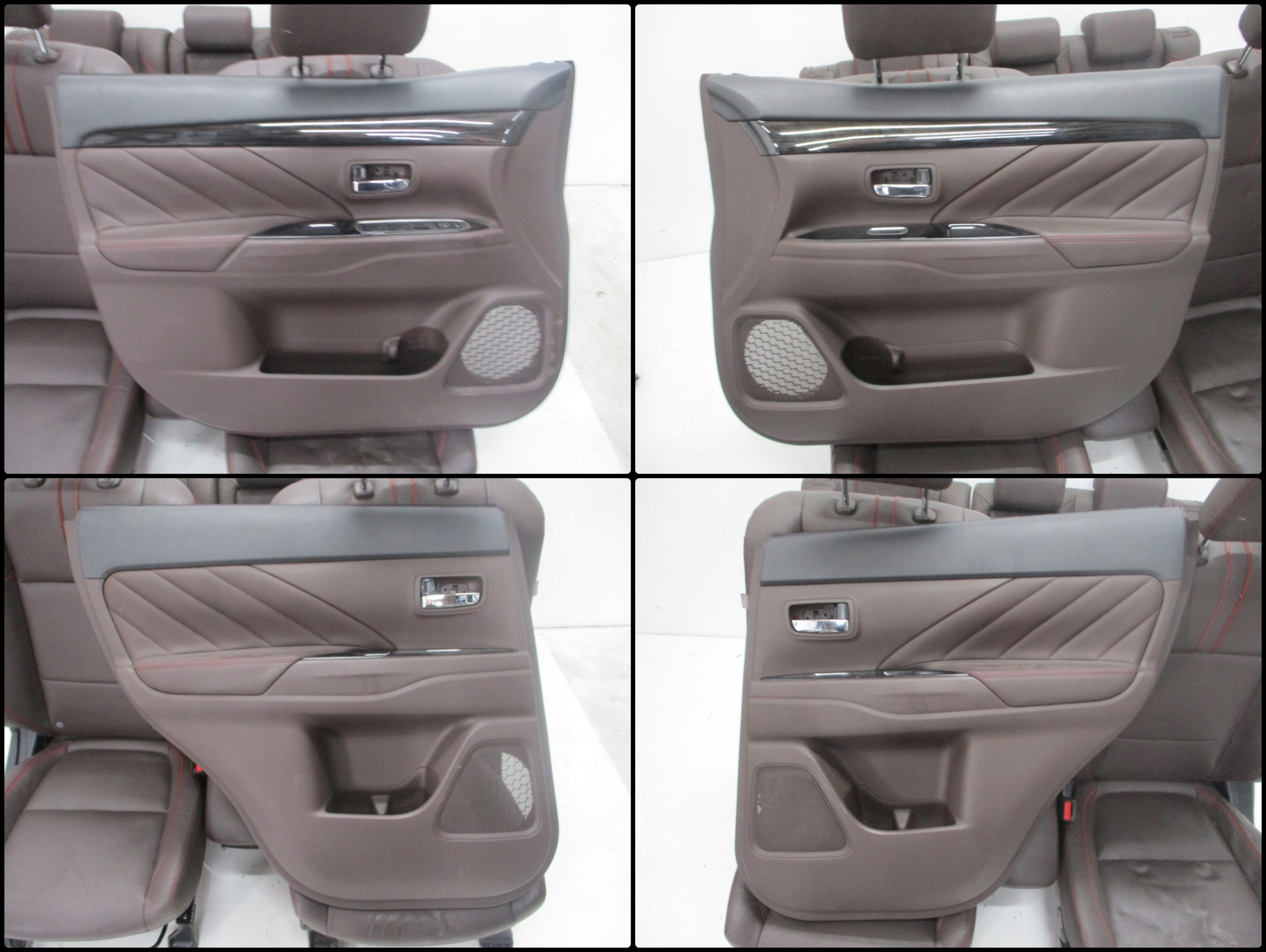 upholstery leather seats MITSUBISHI OUTLANDER 17R