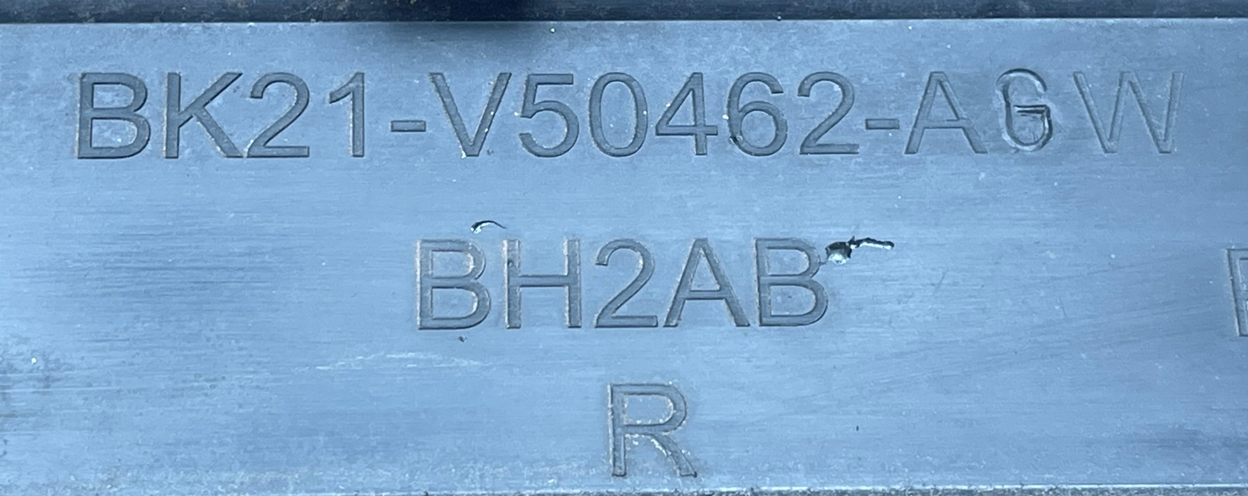 B2 TRANSIT CUSTOM 2013 - lišta střechy předek pravá BK21-V50462-AGW