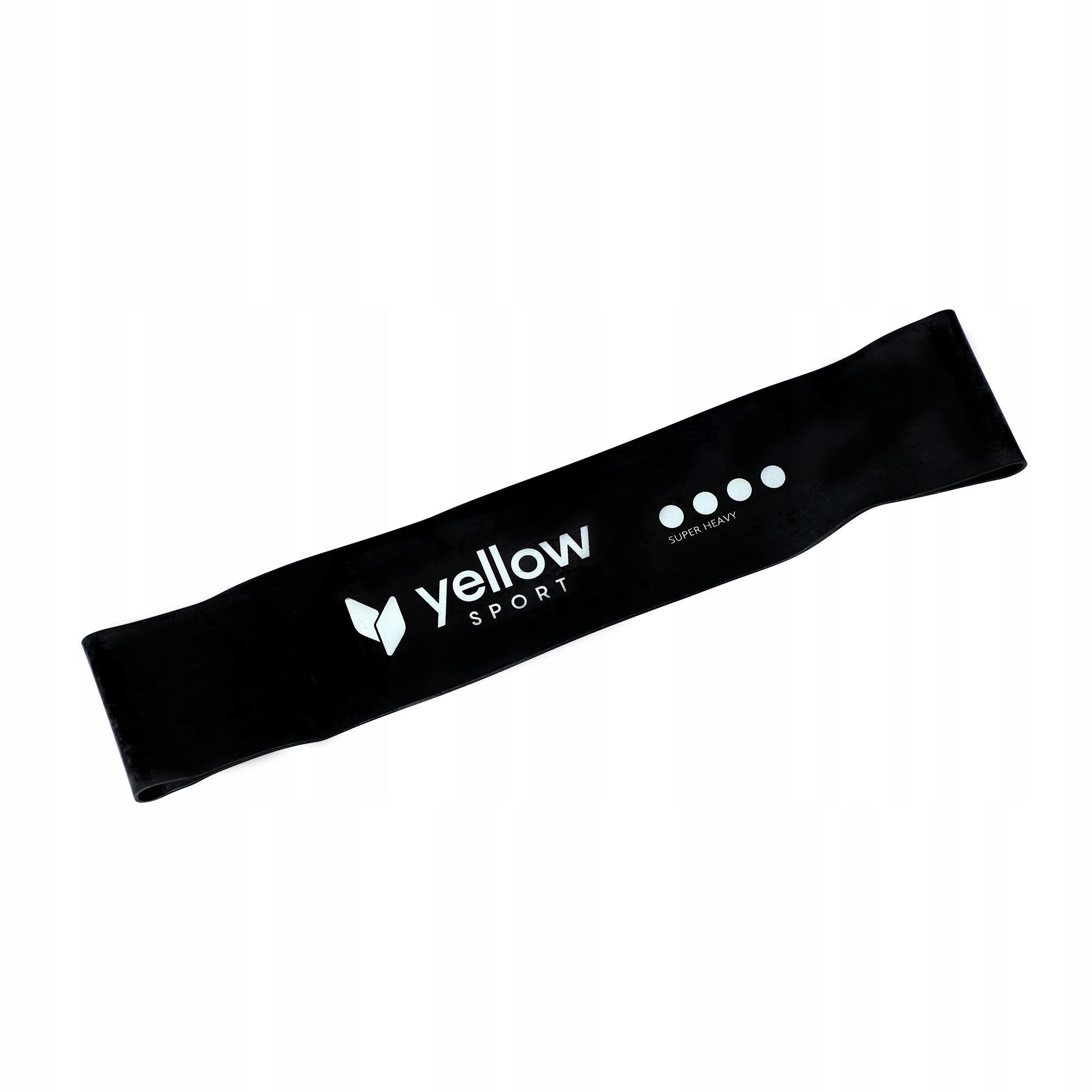 Guma Do Ćwiczeń yellowLOOP Band Pętla taśma Oporowa czarna opór 15-20kg