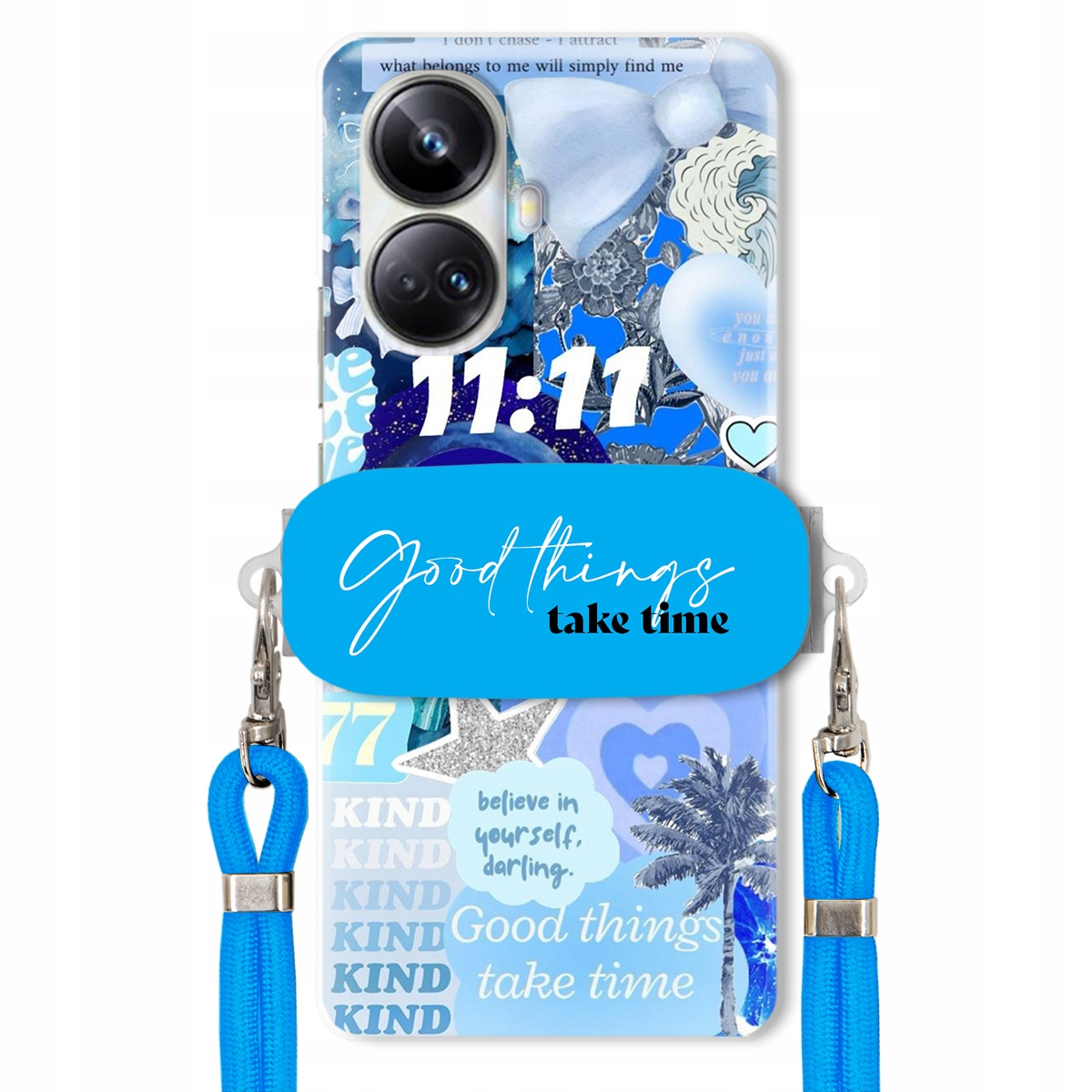 Puzdro pre Realme 10 Pro Plus 5G Držiak na vodítko Crossbody Good Things na dovolenku