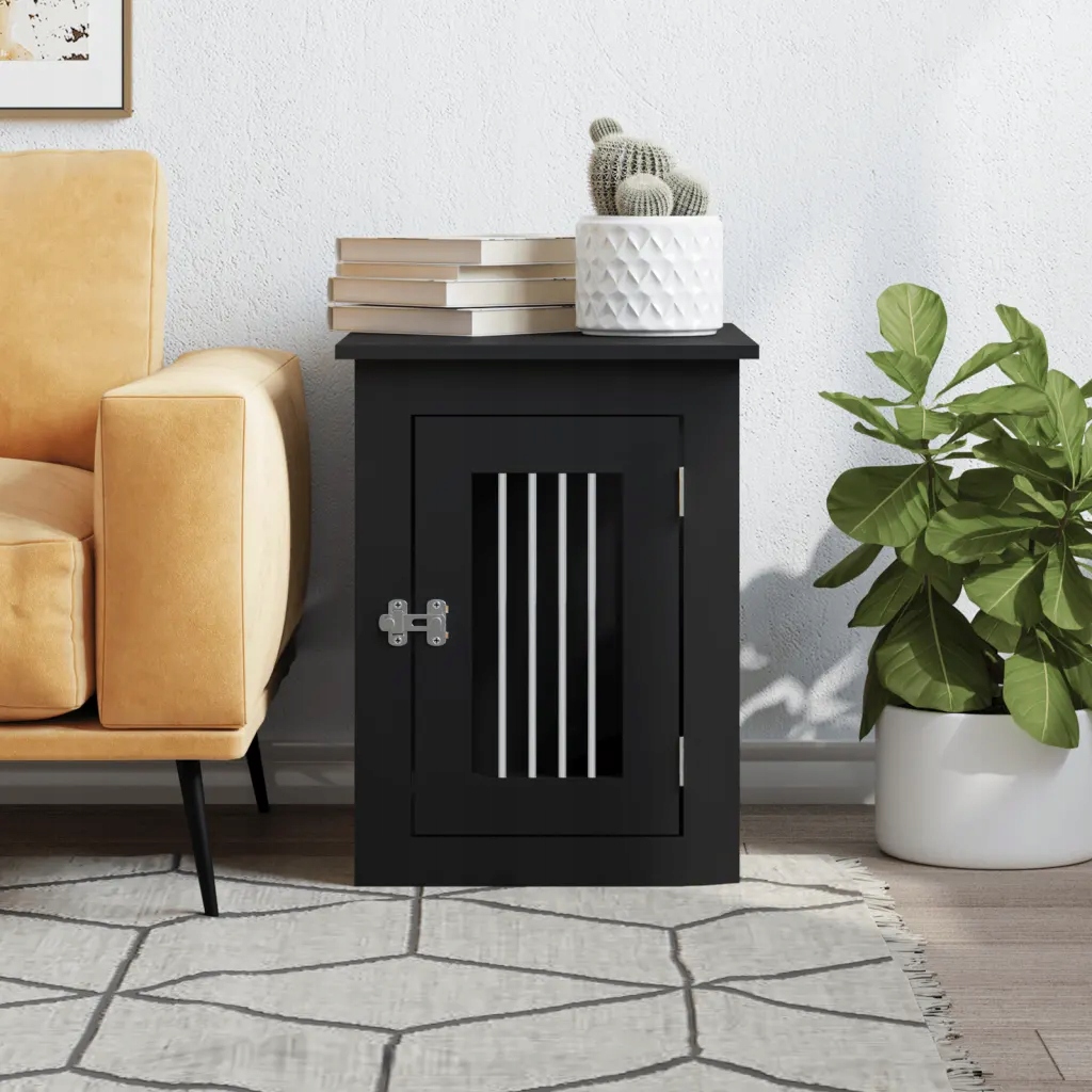 Levně Kotec dřevo VidaXL střední pes 45 x 62 x 59 cm