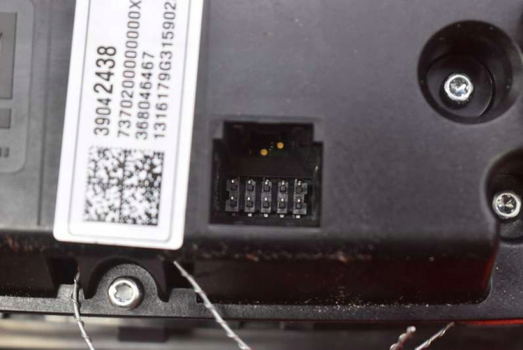 control panel air conditioning devices KLIMY 39042438 OPEL ASTRA 5 V K 15-20