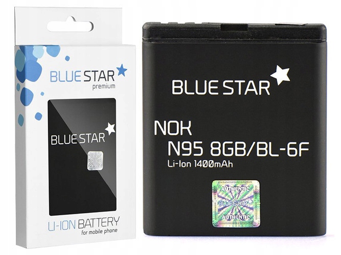 

Bateria Blue Star Do Nokia N95 8GB 1400 Mah Li-ion