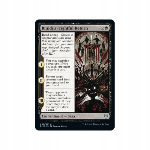 Mtg 2x Braids's Frightful Return (Uncommon)